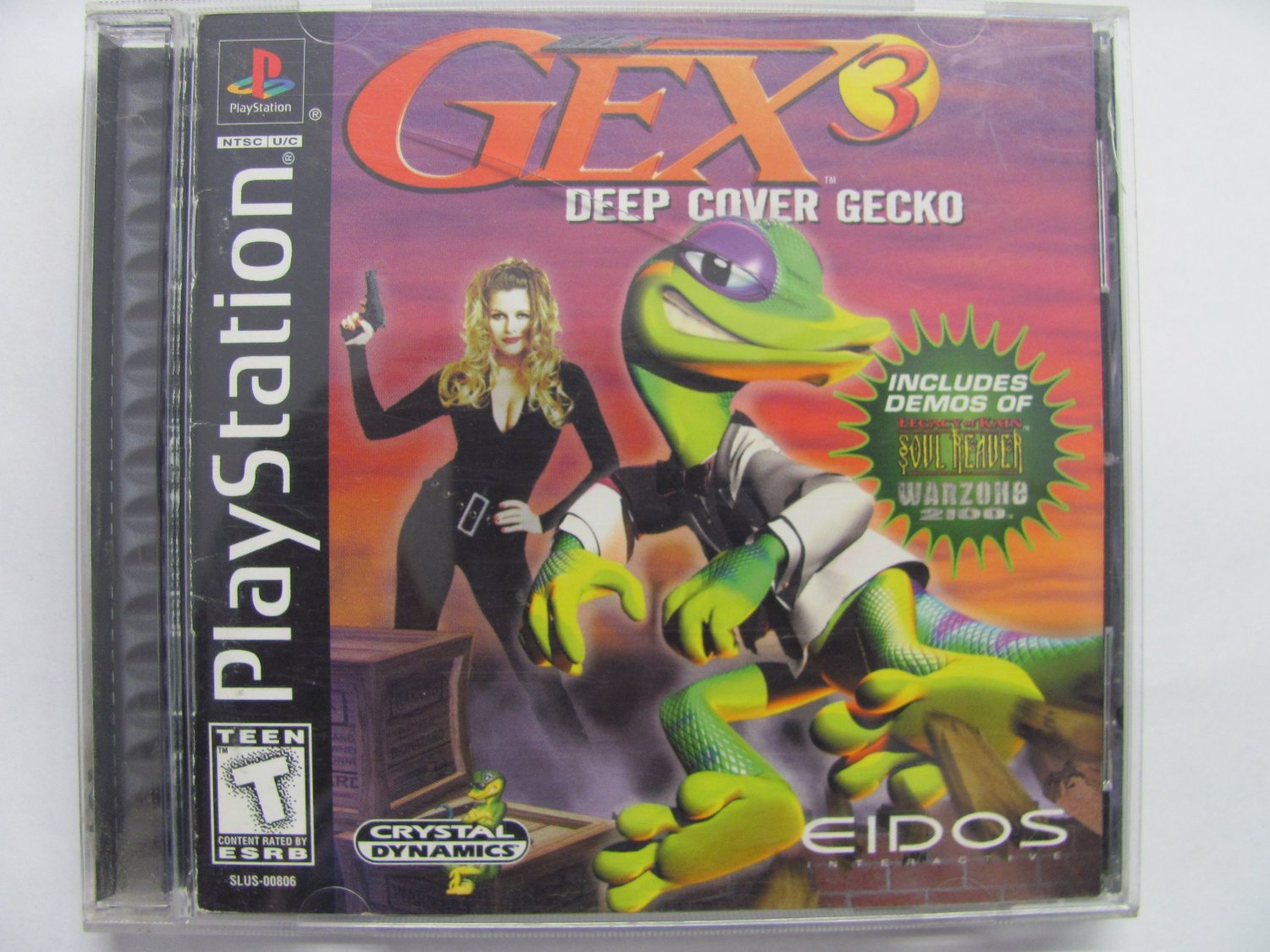 PS1: GEX 3: DEEP COVER GECKO (MANUALONLY)